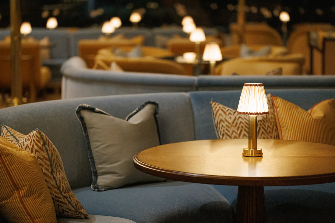 How do cordless table lamps work essential table lighting