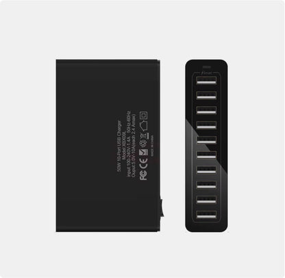 60W 10Port USB Charging Station
